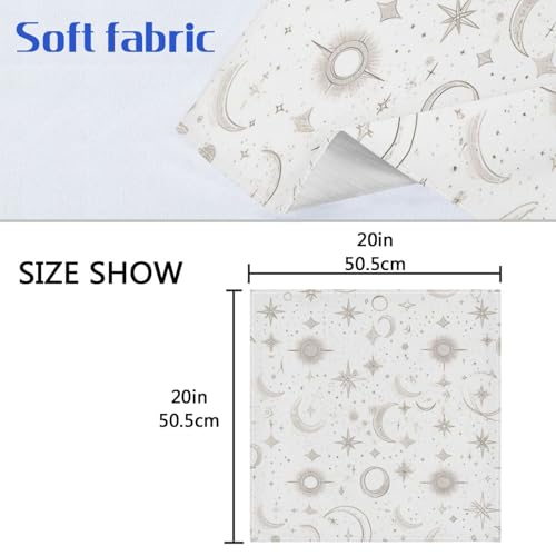 Servilletas de Tela Decorativas 20 x 20 in Set x6 miniatura 6