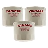 Yanmar 119802-55810 Fuel Filter (Pack of 3)