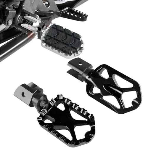 Repose-Pieds Larges en Aluminium Usiné pour R1200GS, Confort Premium en Moto R 1200 GS Adventure