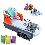 DPLWJPP 3D-Gedruckter Flaschen-Recycler Pultrudiertes 3D-Filament aus Kunststoffflaschen Desktop-Filament-Extruder aus Plastikflaschen Familien,Heimwerker Kleine Studios Grey