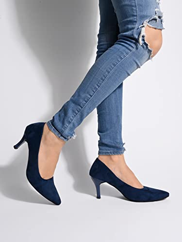 Image of Shoetopia Women Pull On Pump Heels