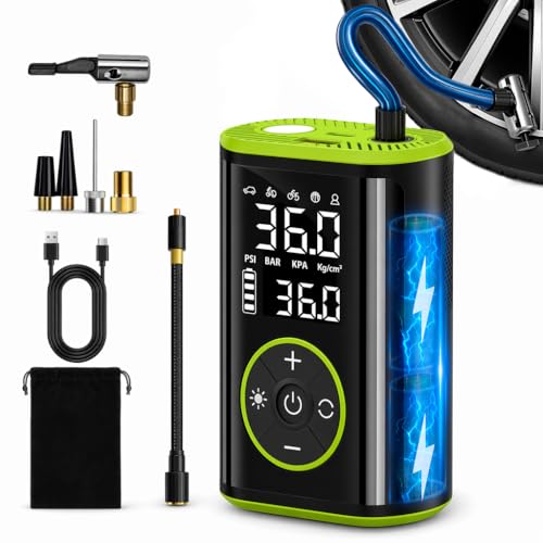 Roadvo Portable Tire Inflator with 10000mAh Battery