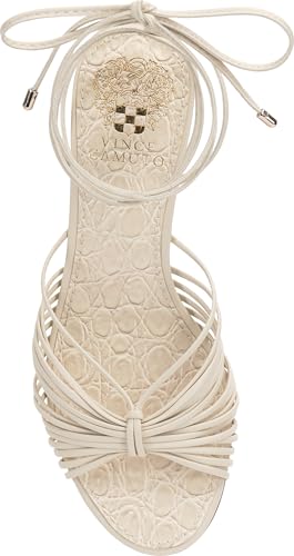 Image of Vince Camuto Lory Ankle Wrap Kitten Heel Sandals | Party Sandals