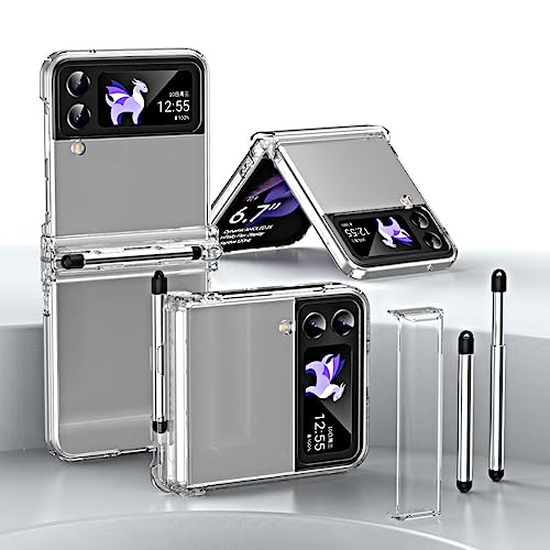 Coque silicone Galaxy Z Flip 4 pour utiliser votre stylet tactile au bureau ou en déplacement