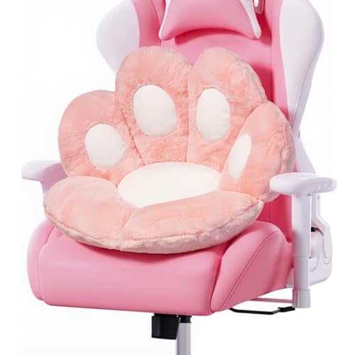 Buithafu Cute Seat Cushion Seat Cushion Cat Paw Cozy Paw Shaped Chair Cushion Cute Chair Cushion for Office Desk Gamming Chair Wheelchair Car Seat Sciatica Tailbone Pain