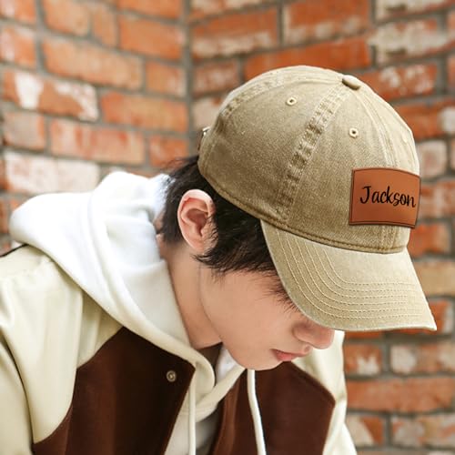 Personalized Toddler Baseball Cap,Unisex Baseball Cap for Kid Adults, Adjustable Snapback Boys Girls Trucker Caps4