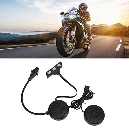 Spyminnpoo Helmet Earphones, 35 Hours Running Time Automatic Answering Motorcycle Helmet Headset Headphones Bt Earphones For Riding Motorcycle Skiing #TOP4