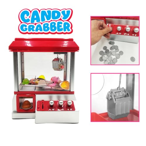 Mad Monkey Candy Grabber Süßigkeiten Greifautomat, Spielzeug Greifer Automat für Kinder und Erwachsene
