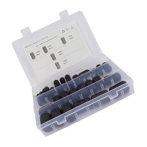 Bague ferrite pour câble de bureau et studio audio pour supprimer les coupures de signal