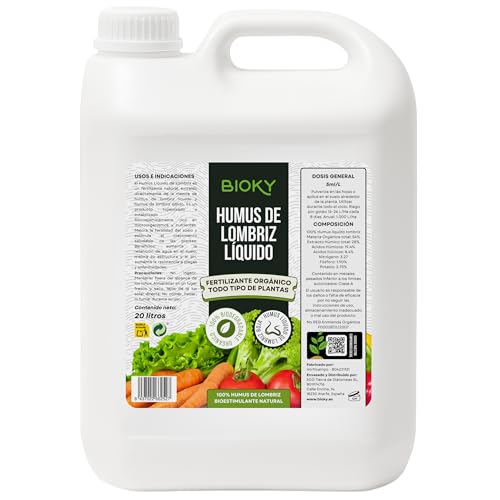 Liquid Worm Humus 20L – Universal Fertilizer Highly Concentrated ...