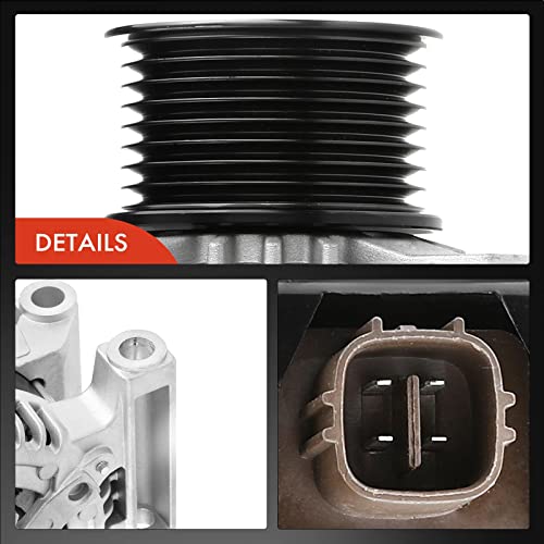 A-Premium Alternator Compatible with Toyota Tundra 2007-2021, Sequoia 2008-2022 & Lexus GX460 2010-2022, 4.6L 5.7L, 130A 12V 8-Groove Pulley Clockwise by A-premium - Image 7