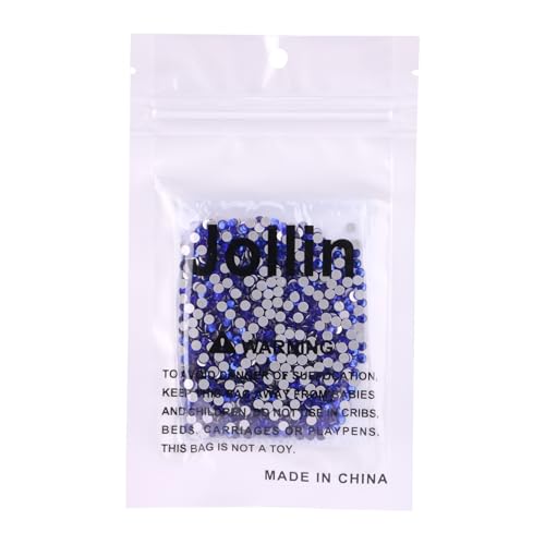 Image of Crystal Flatback Rhinestones Gems for Crafts 3.2mm SS12, Sapphire | Glue Fix, 1440pcs Glass Rhinestones for Bedazzling, Clothes, Tumblers, Nail Art, Shoes, Bags, Caps & Accessories Decoration