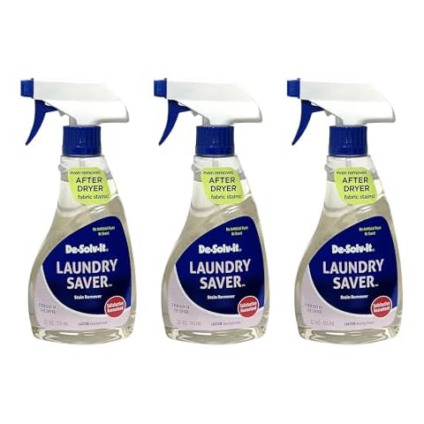 Orange-Sol De-Solv-It 12-Ounce Laundry Saver, Stain Remover for Laundry, Safe on Hair & Skin, 3-Pack Cover