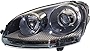 KarParts360 Compatible With Volkswagen Jetta Headlight Assembly 2005 06 07 08 09 2010 Driver Side | HID VW2502133 | 1K6941039B
