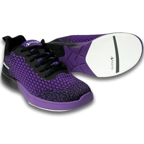 Image of Pyramid Women's Path Lite Seamless Mesh Bowling Shoes - Lightweight Seamless Design, Athletic Fit, Breathable Knit Upper, Universal Slide Soles