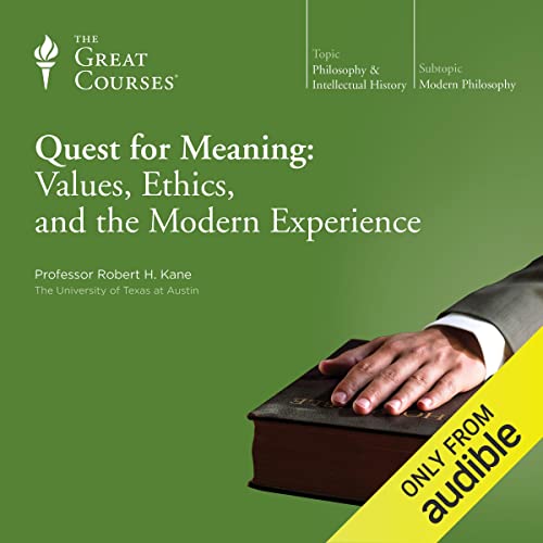 Amazon.co.jp Quest for Meaning Values, Ethics, and the Modern Experience (Audible Audio