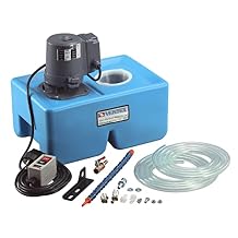 VERTEX 3012-8110 3-Gallon Coolant Pump Kit 110V 1/8 HP Portable Machine Tool Cooling System for Milling, Drilling, Lathe Compact 3-Gallon Tank, Above-Ground Design, Easy Coolant Circulation Device