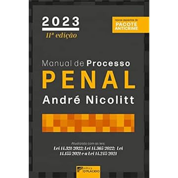 Capa do livro Manual de Processo Penal