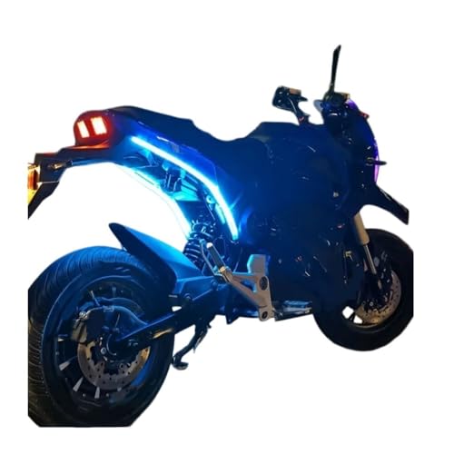 Feu de frein de queue moto LED pour éviter les collisions arrière avec clignotants