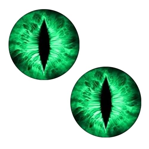 QZTYTY 2PCS Beast Eyes Headlight Decals, Eyes Light Sticker Decals,