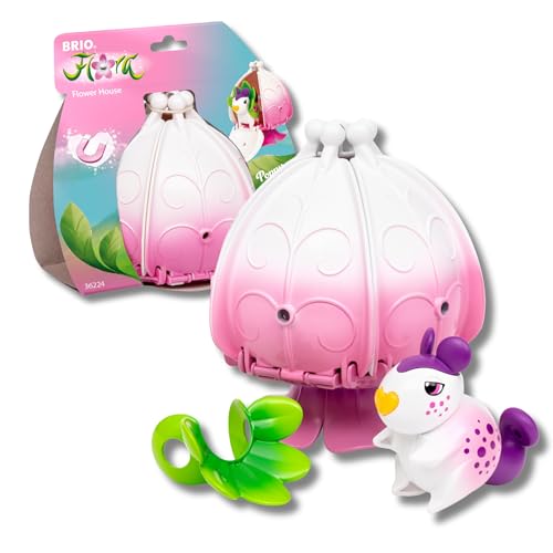 BRIO FLORA - La casa in fiore di Poppy |Giocattolo per Bambini 3+ Anni | Giochi Bambina E Bambini | Playset di gioco libero per stimolare la fantasia | Regalo Bambina 3 Anni E Più