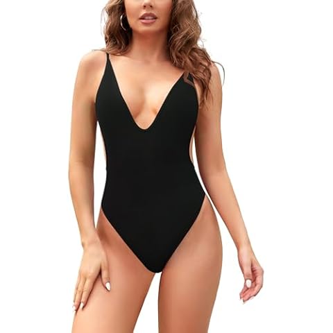 Maillot de Bain SHEKINI Monokini Noir Cover
