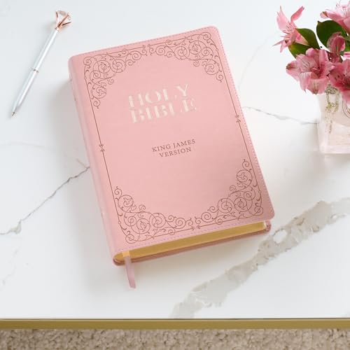 KJV Bible Giant Print Full Size Pink