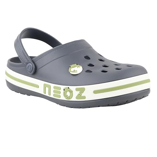 Image of Neoz Men's LEVIREX Casual Sliders | Grip & Bounce with 40% Less Pressure | Lightweight & Comfortable