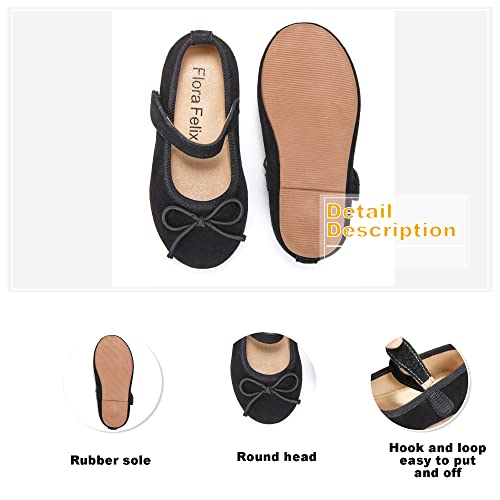 Image of Otter MOMO Toddler /Little Girls Mary Jane Slip-on School Uniform Party Dress Shoes