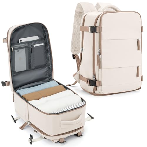 SZLX Mochila Viaje Cabina Avion 40x20x25 Mujer Ryanair Mochila Equipaje de mano 40x20x25 Ryanair Maletas de Viaje Cabina 20L Mochila de Viaje Hombre Mochila Portatil 14 Pulgadas Impermeable