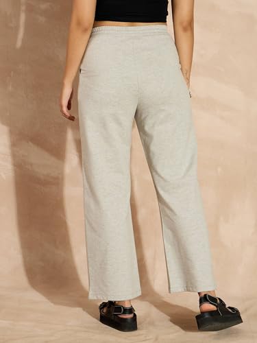 Image of SASSAFRAS Grey Melange Terry Track Pants-XL