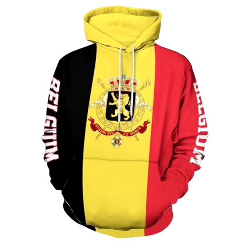 Sweat à capuche ample Belgique : le pull confortable contre le froid du sport