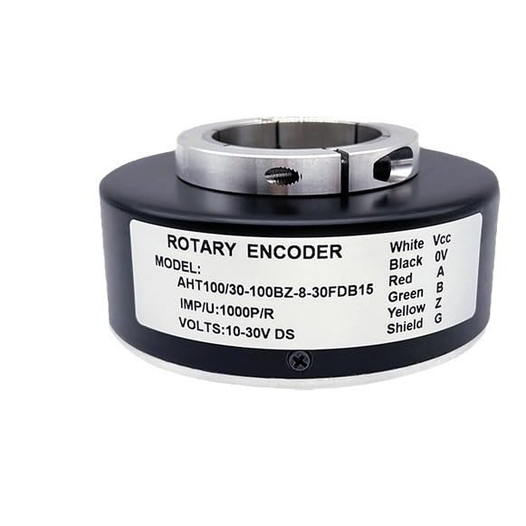 Moteur à arbre creux avec encodeur AHT100/30 pour robotique précise