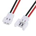 NIDICI 20pcs(10 Pairs) 1S Lipo Charger 3.7v Battery Charging Cable Male & Female for RC Quadcopter Drone Multirotors