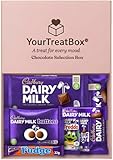 Chocolate Selection Box, Chocolate Gift Box | Chocolate Hamper with Chocolate Buttons | Letterbox Friendly Gift Hamper for Family, Friends, Gift for Him, Gift for Her
