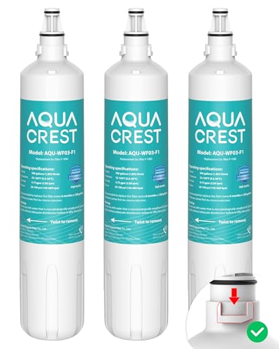 AQUA CREST F-1000 Water Filter Replacement for InSinkErator F-1000 3 Pack