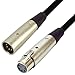 5 Pin DMX Male to 5 Pin DMX Female Control Cable - 10 Foot