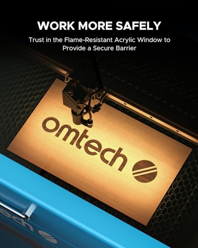 OMTech laser cutter machine