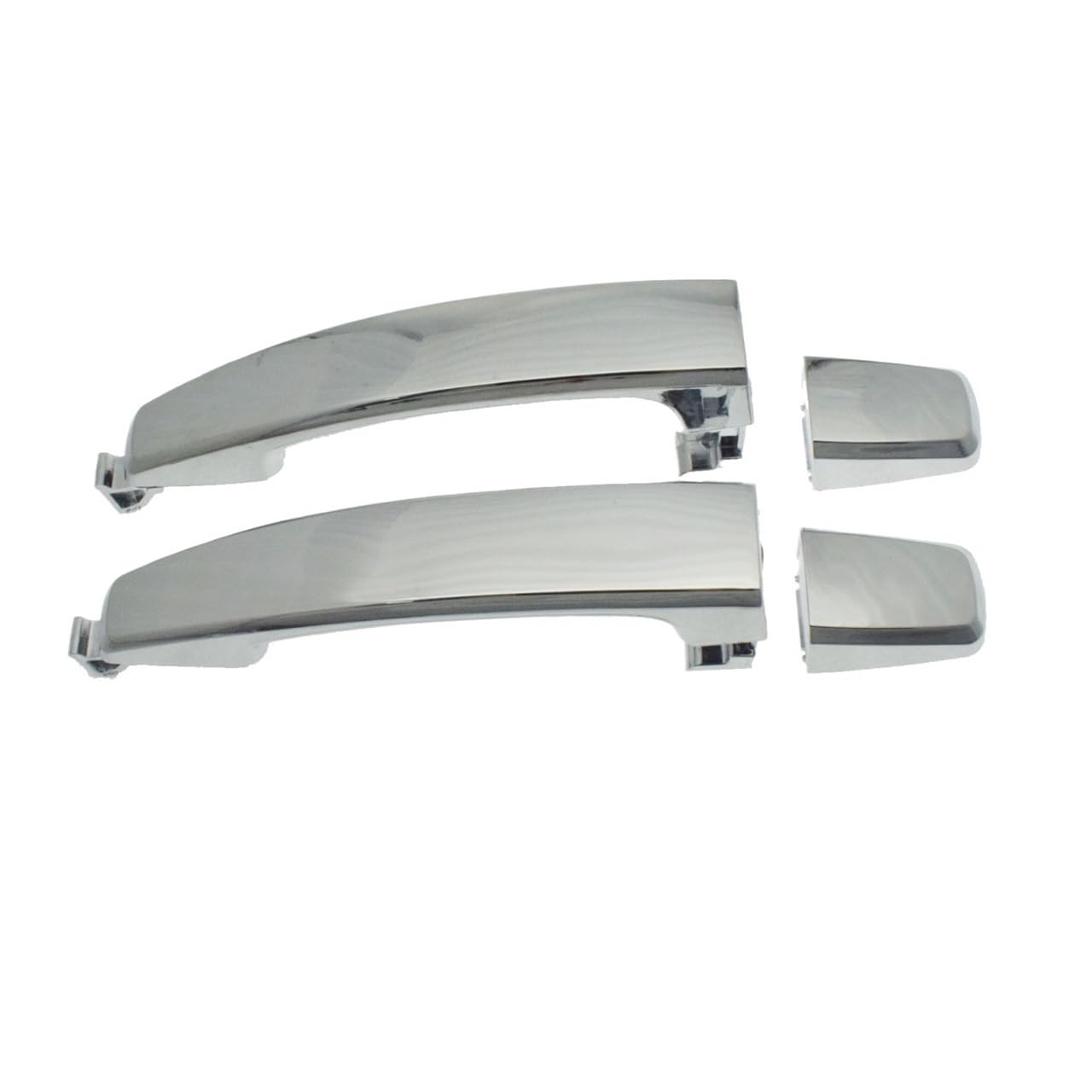 BIKKJBK Car Vehicle Door Handle Outside Exterior Door Handles W/Keyhole Front Rear Left Right for Aveo for Captiva 96468266 96468306 96468280 96468254