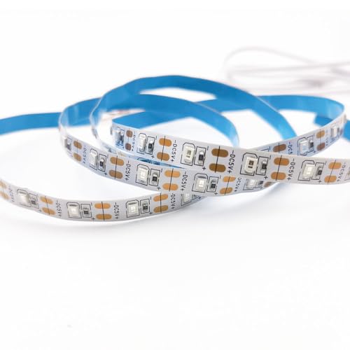 Tira LED UV USB 5V 1 metro 2835 60 LEDs/m color púrpura miniatura 2