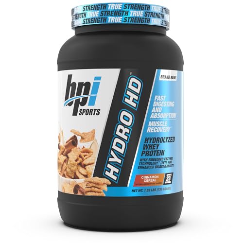 BPI Sports Hydro HD - 100% Hydrolyzed Whey Protein...