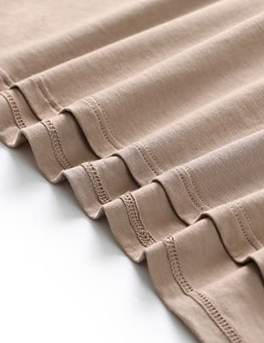 CRZ YOGA Camisas de treino de manga comprida para mulheres soltas Fit-Pima Camisas de ioga de algodã