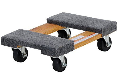 Dolly de madera Vestil HDOC-1218-9 18 in x 12 in x 5 in miniatura 2