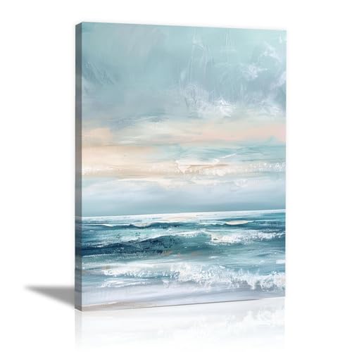 Tableau décoration murale marine 60x80cm encadré pour habiller un mur vide