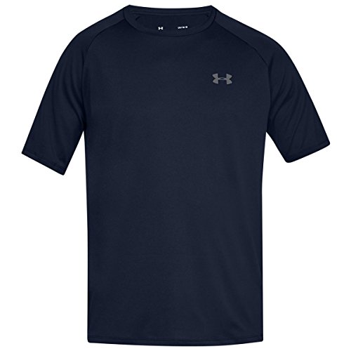Image of Under Armour Men's Polyester Solid UA Tech 2.0 SS Short Sleeve Tee | 1326413-001