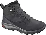 salomon wanderschuhe damen schwarz Outsnap cswp W Black/Ebony/Black