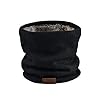 NovForth Tour de Cou Gaiter Masque Cagoule Cache-Cou Hiver écharpe Coupe-Vent Ski Élastique Épais Doux maille Doublure Polaire Neck Warmer