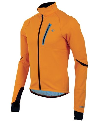 orange softshell jacket