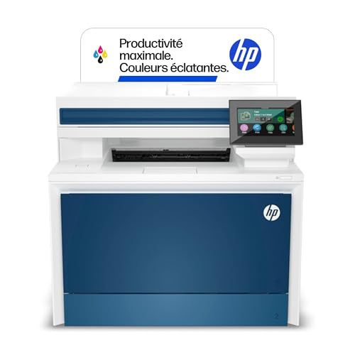 HP Color LaserJet Pro MFP 4302dw, 4RA83F, Imprimante Multifonction A4, Impression Recto Verso Automatique, 33 ppm , USB, Wi-Fi, Ethernet, Copie, Numérisation, ADF,...