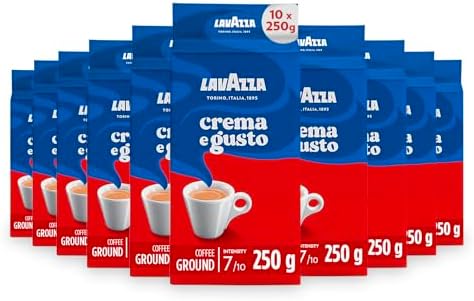 Lavazza Crema e Gusto, Café Molido, 10x 250g